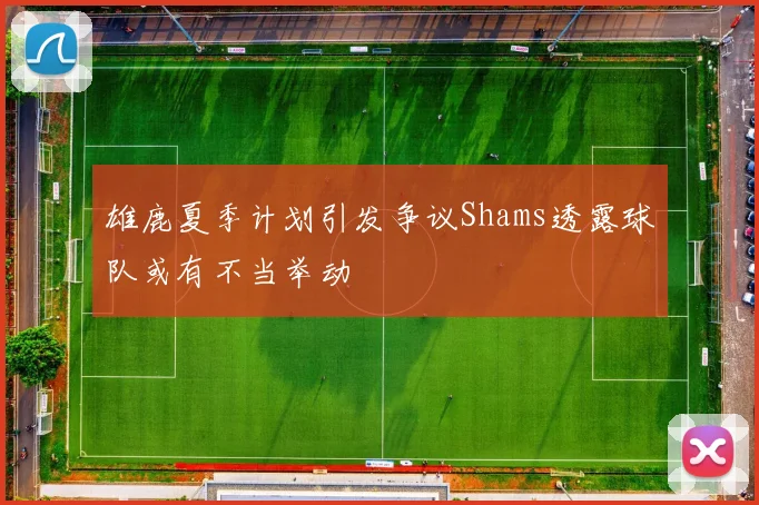 雄鹿夏季计划引发争议Shams透露球队或有不当举动